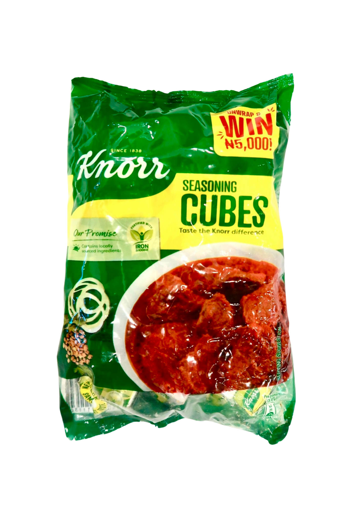 Knorr Seasoning Cubes 14Oz (100 Cubes)